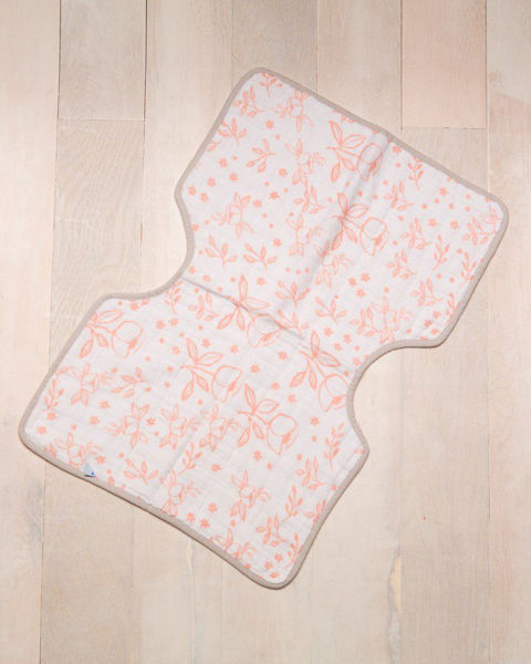 Picture of Cotton Muslin Burp Cloth -Garden Rose by Little Unicorn