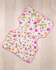 Picture of Cotton Muslin Burp Cloth -Berry & Bloom by Little Unicorn