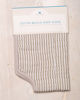 Picture of Cotton Muslin Burp Cloth - Grey Stripe by Little Unicorn