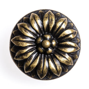 Picture of Italian Round Flower - Brass