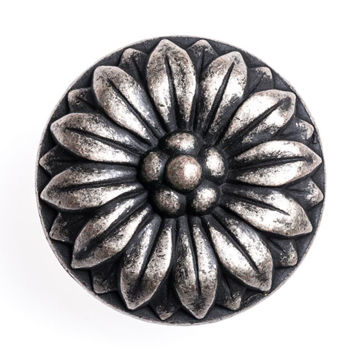 Picture of Italian Round Flower - Pewter