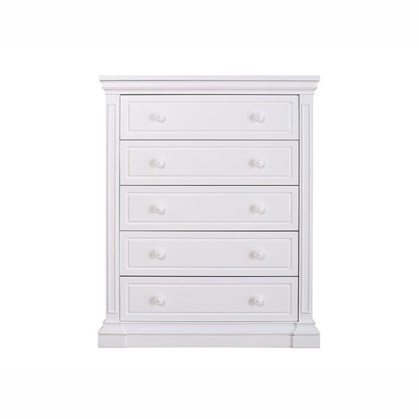 Picture of Jackson 5 Drawer Chest - White