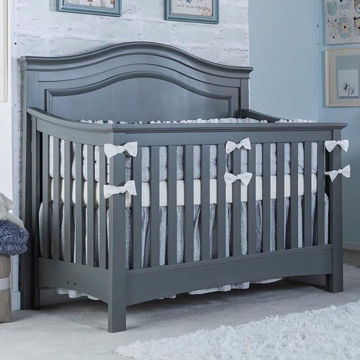 Picture of Serena 4-N-1 Convertible Crib Flint