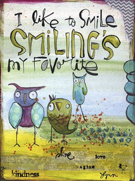 Picture of Smiling Is My Favorite 12X18
