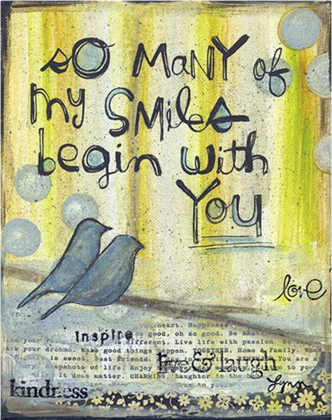 Picture of Begin With You 12X16 | BFPK Artwork