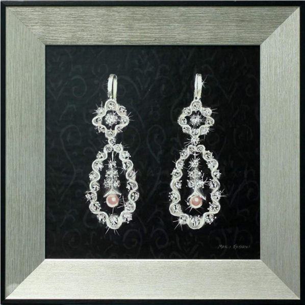 Picture of Carmies Closet Earring 12" x 12" | BFPK Artwork