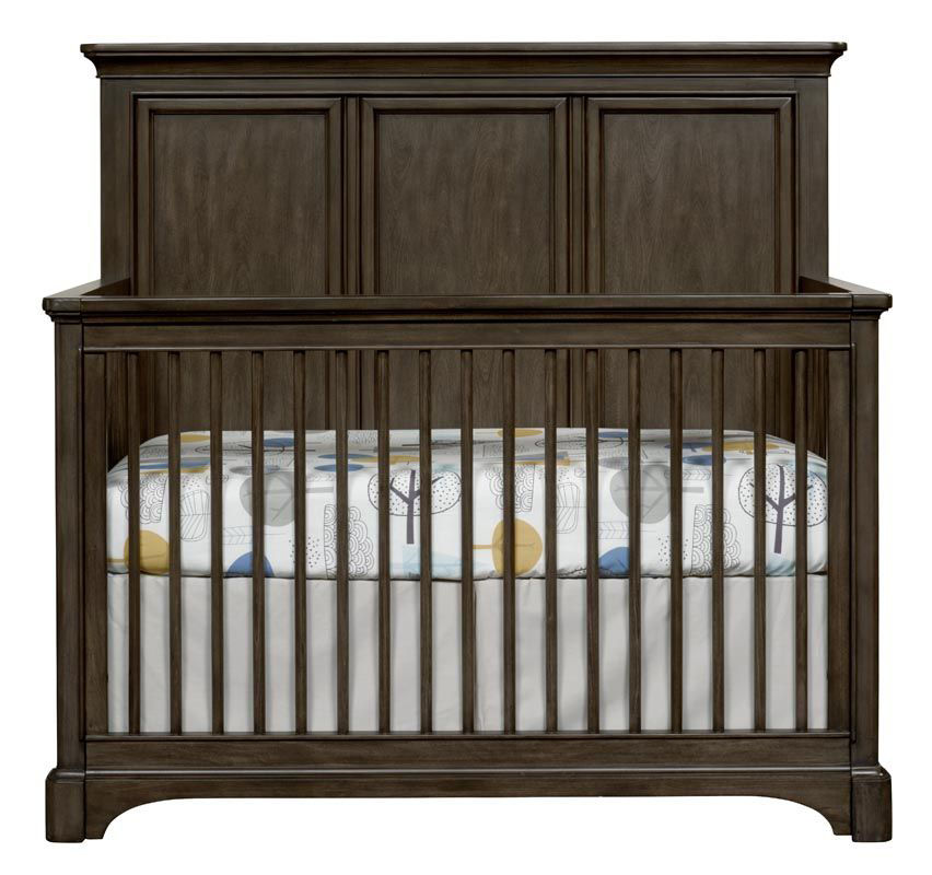 Built To Grow Crib Chelsea Square Raisin