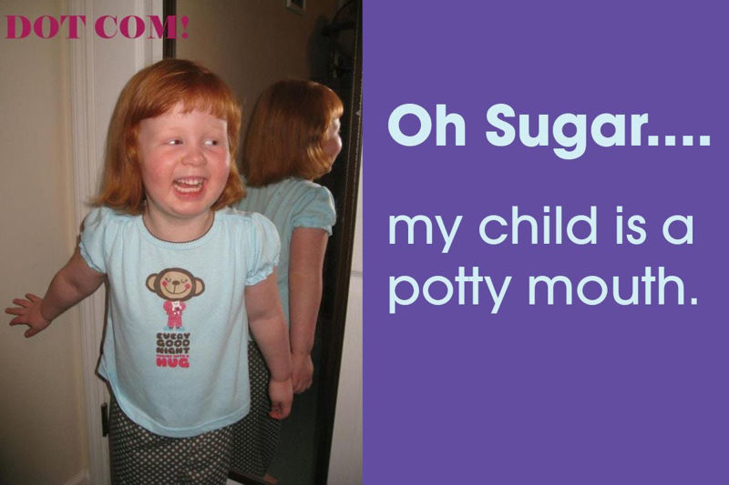 Oh Sugar! My Kid is a potty mouth