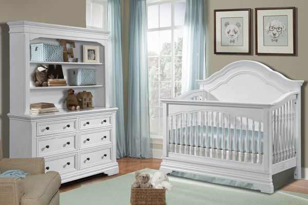 Stella Athena 2 Piece Nursery Set Convertible Crib