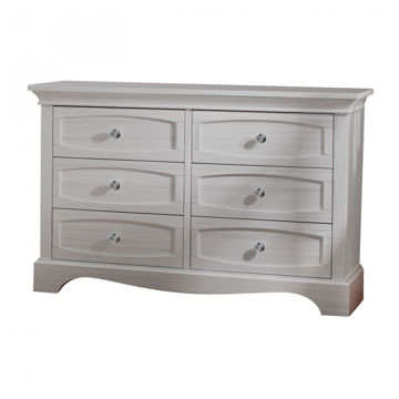 Picture of Ragusa Double Dresser - Vintage White by Pali Furniture