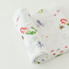 Picture of Cotton Muslin Swaddle Single - Mermaid by Little Unicorn