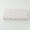 Picture of Cotton Muslin Changer Pad Cover - Pink Ladies