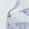 Picture of Cotton Muslin Burp Cloth - Narwhal by Little Unicorn