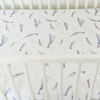 Picture of Cotton Muslin Crib Sheet - Narwhal by Little Unicorn