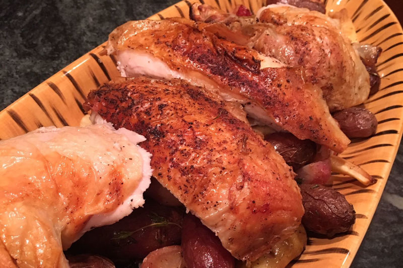 Roast Chicken - easy one dish perfection