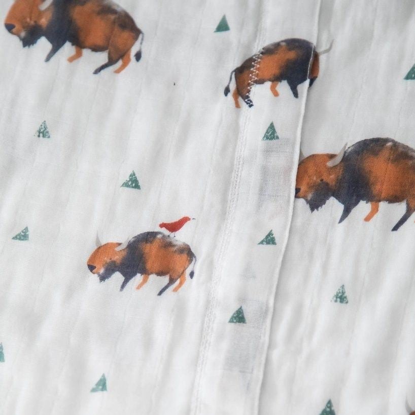 Little unicorn bison sales changing pad cover