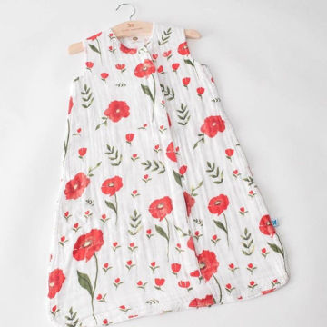 Picture of Cotton Muslin Sleep Bag - Summer Poppy by Little Unicorn