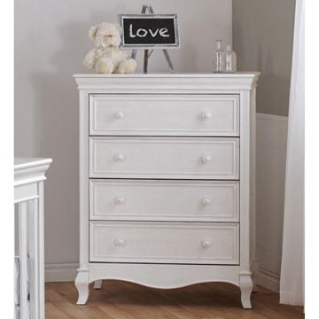 Picture of Diamante 4 Drawer Chest - Vintage White