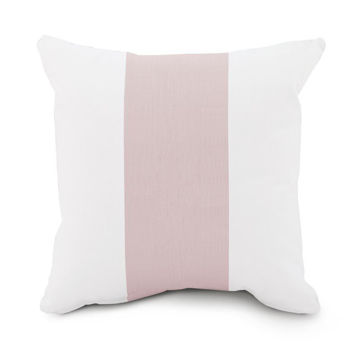 Picture of 18" x 18" Band Pillow – Blush