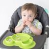 Picture of Siliplate- Citrus Bear - Toddler Suction Plate | by Kushies