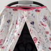 Picture of Cotton Muslin Car Seat Canopy - Fairy Garden