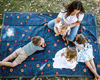 Picture of Outdoor Blanket 5' X 7' - Midnight Poppy by Little Unicorn