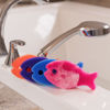 Picture of Silicone bath scrub - Purple Fish