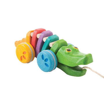 Picture of Rainbow Alligator - by Plan Toys