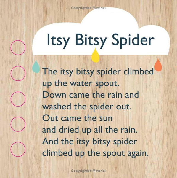 Itsy Bitsy Spider - Board Book