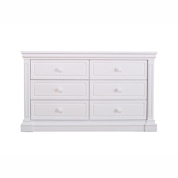 white baby chest of drawers