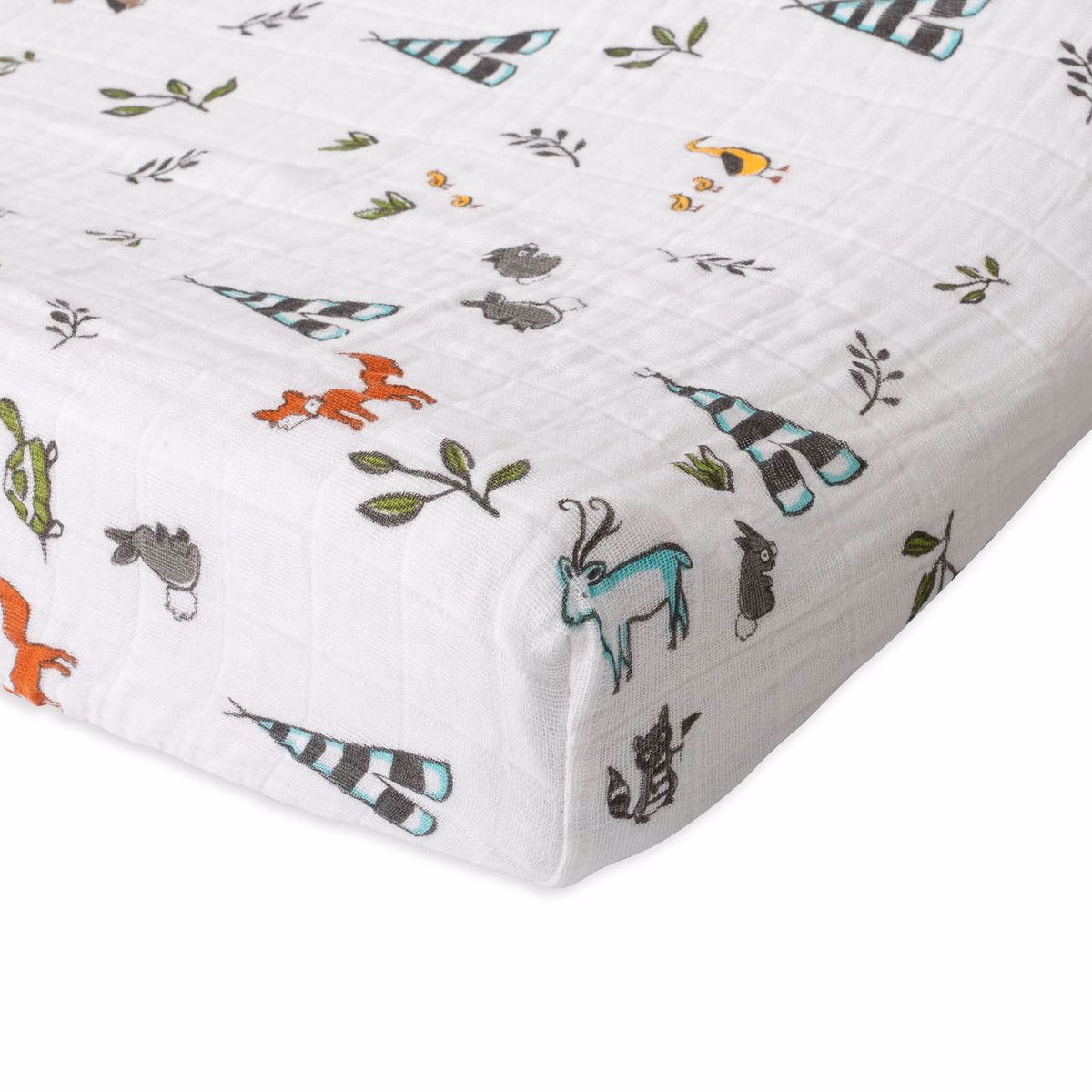 matching crib sheet and changing pad cover