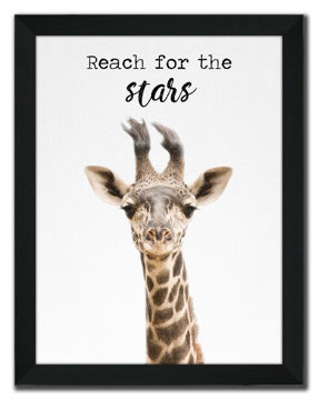 Picture of Animal Talk Giraffe - 12" X 16