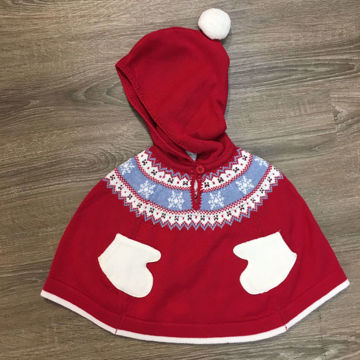 Picture of Angel Dear Reindeer Knit Poncho