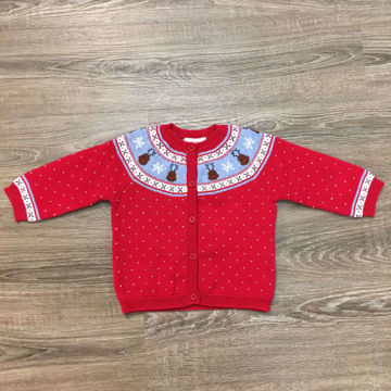Picture of Angel Dear Reindeer Knit Cardigan