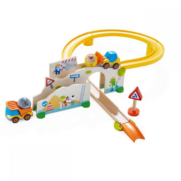 Picture of Kullerbu Construction Site Set (cars) by Haba Toys