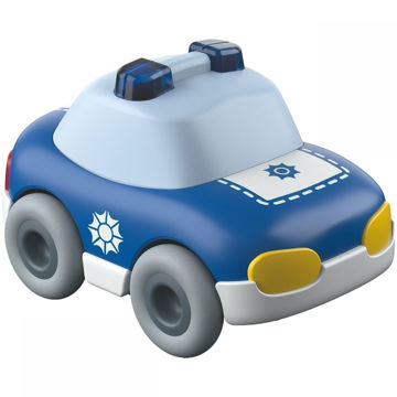 Picture of Kullerbu Blue Police (motor) Car by Haba Toys