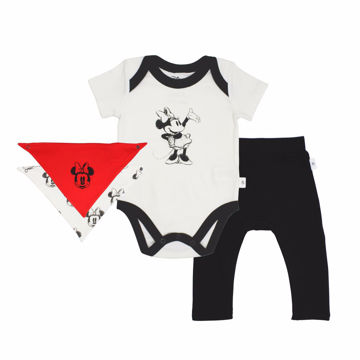Picture of Finn & Emma Minnie Bodysuit, Pants & Bib Set