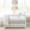 Picture of Dove Woven Cotton Band Crib Skirt by Oilo