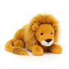 Picture of Louie Lion - Large - 6" x 21" - Beautifully Scrumptious by JellyCat