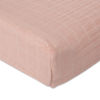 Picture of Cotton Muslin Changing Pad Cover - Rose Petal by Little Unicorn