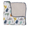 Picture of Cotton Muslin Quilt - Dino Friends by Little Unicorn