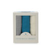 Picture of Cotton Muslin Swaddle 3 Pack - Lake by Little Unicorn