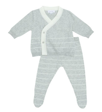 Picture of Angel Dear Euro Knit Take-Me-Home Set - Light Gray