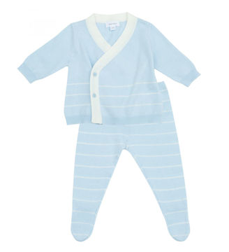 Picture of Angel Dear Euro Knit Take-Me-Home Set - Light Blue