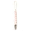 Picture of Light Pink Pacifier Clip | Bella Tunno