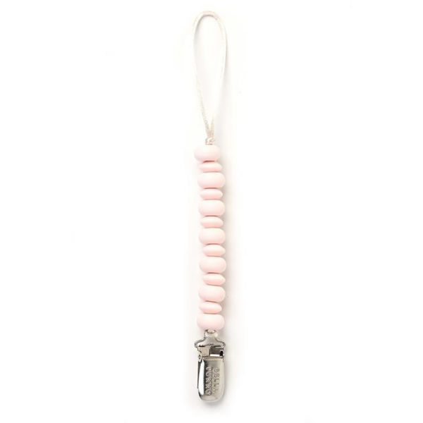 Picture of Light Pink Pacifier Clip | Bella Tunno