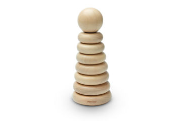 Picture of Stacking Ring - Natural - by Plan Toys