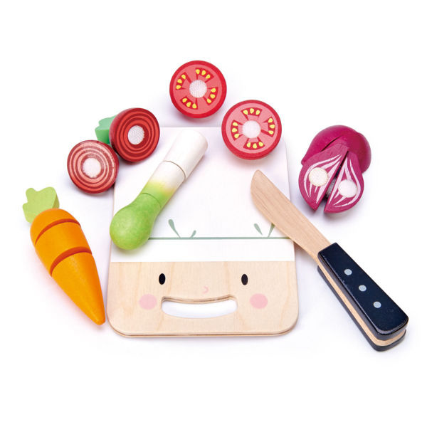 Picture of Mini Chef Chopping Board - by TenderLeaf Toys