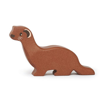 Picture of Weasel Wooden Animal by  TenderLeaf Toys