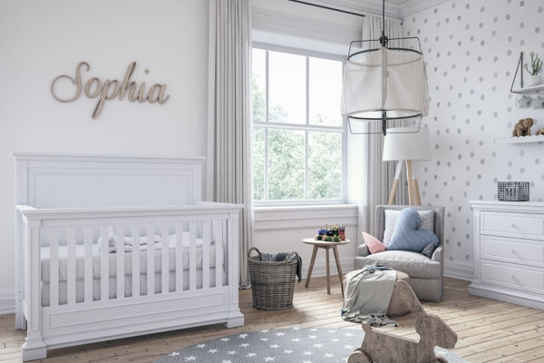 Picture of Jackson White Nursery Packages- by Silva Furniture